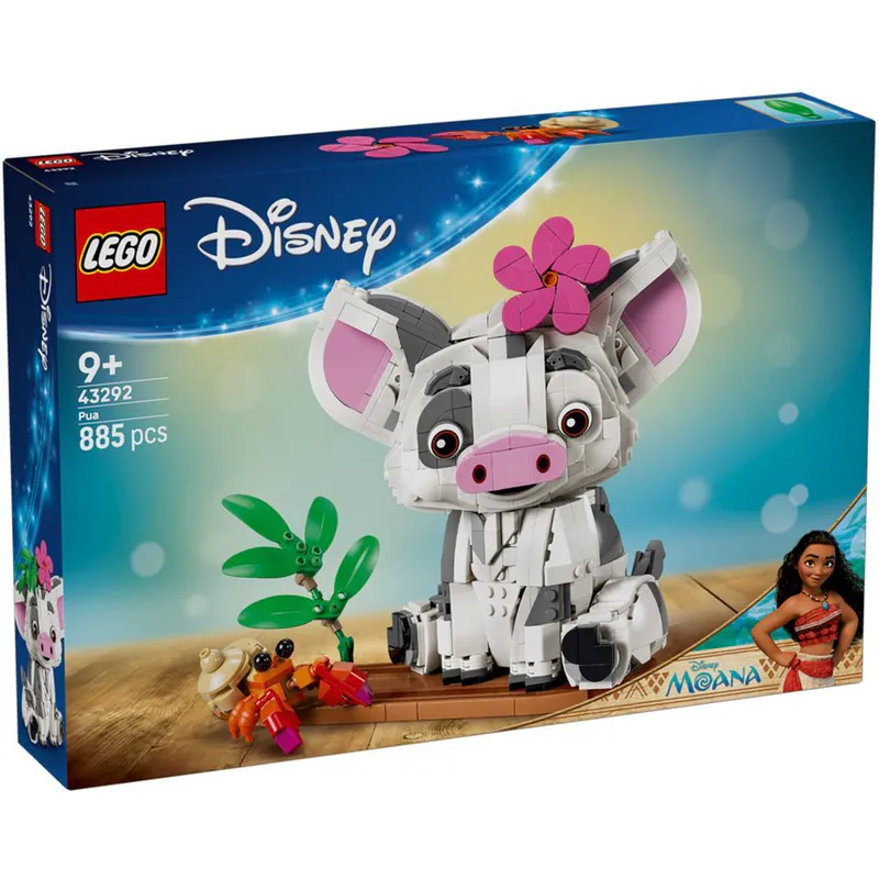 Lego 樂高  Disney 迪士尼 43292 海洋奇緣 噗噗