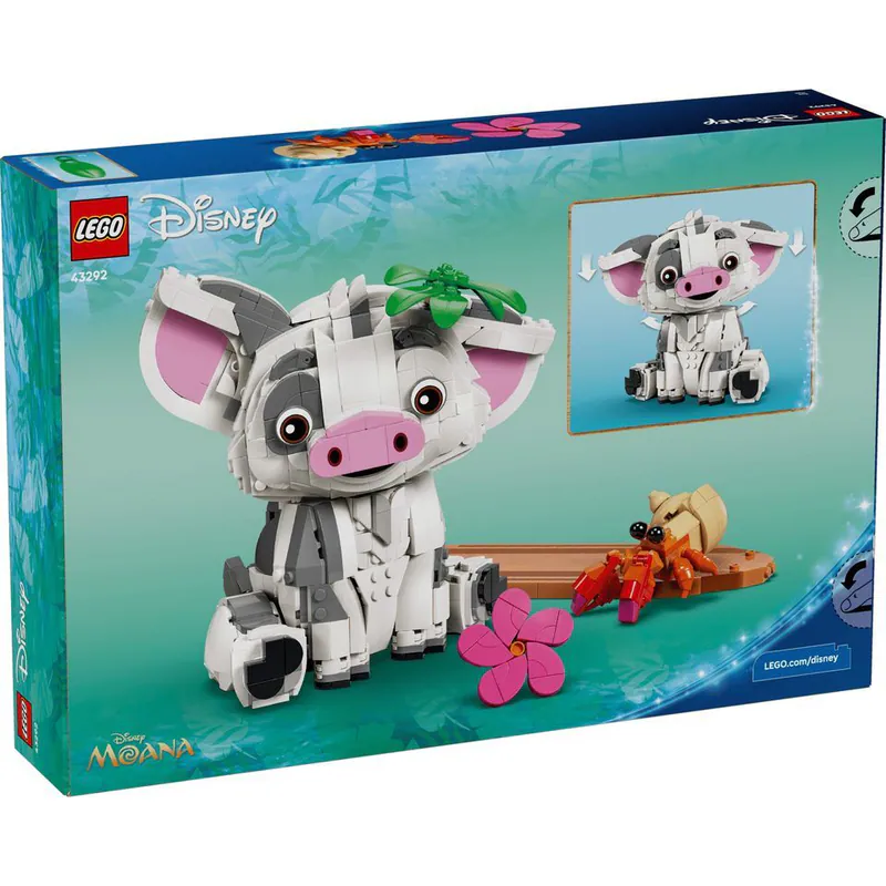 Lego 樂高  Disney 迪士尼 43292 海洋奇緣 噗噗