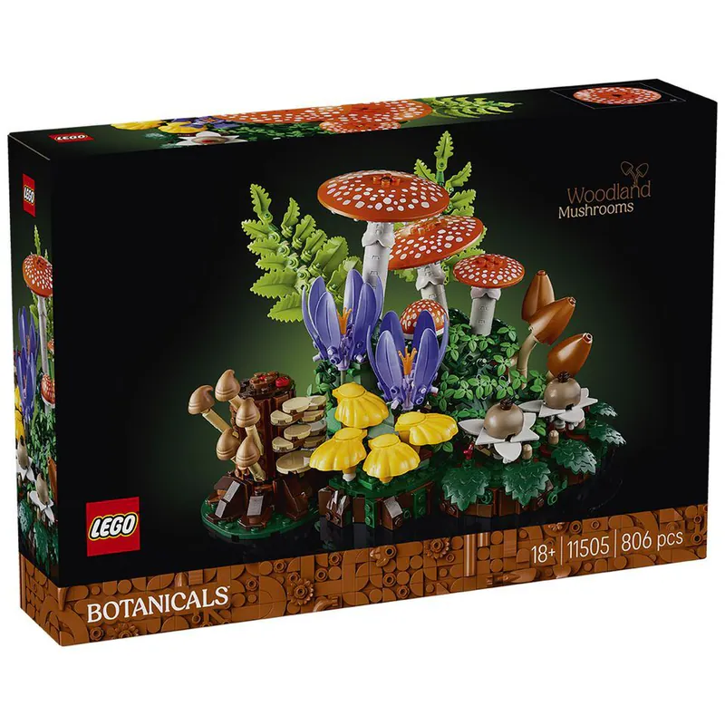 Lego 樂高  Botanicals 11505 林地蘑菇