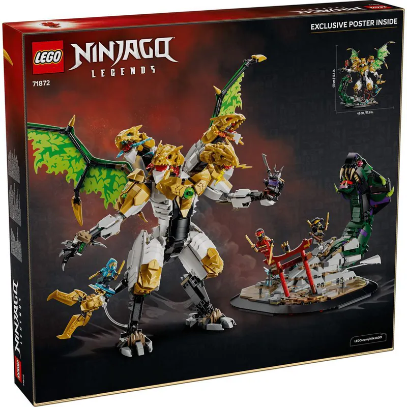 Lego 樂高  Ninjago 忍者 71872 究極猛龍激戰