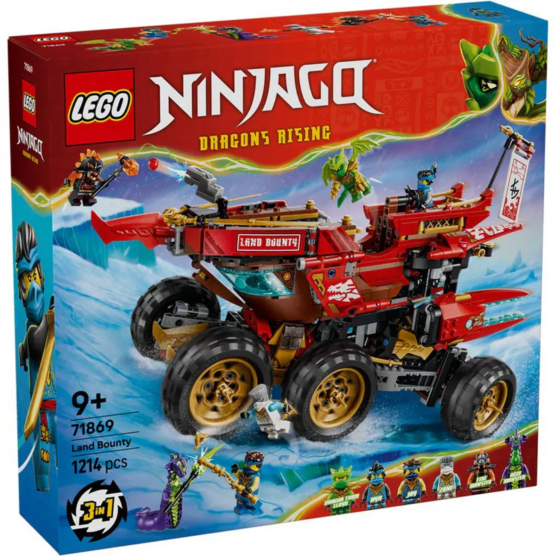 Lego 樂高  Ninjago 忍者 71869 土地賞金號