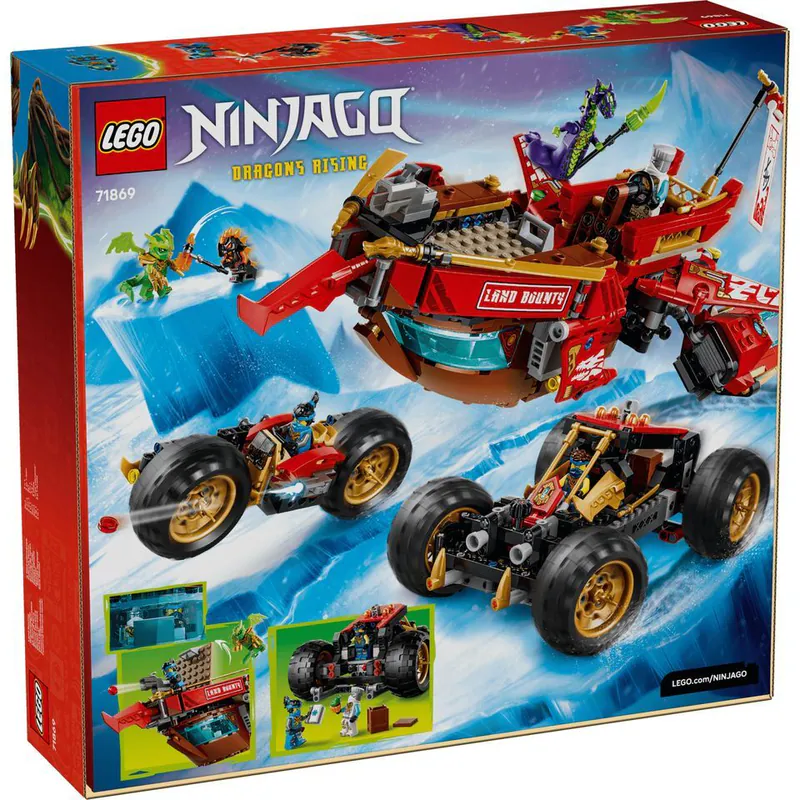 Lego 樂高  Ninjago 忍者 71869 土地賞金號