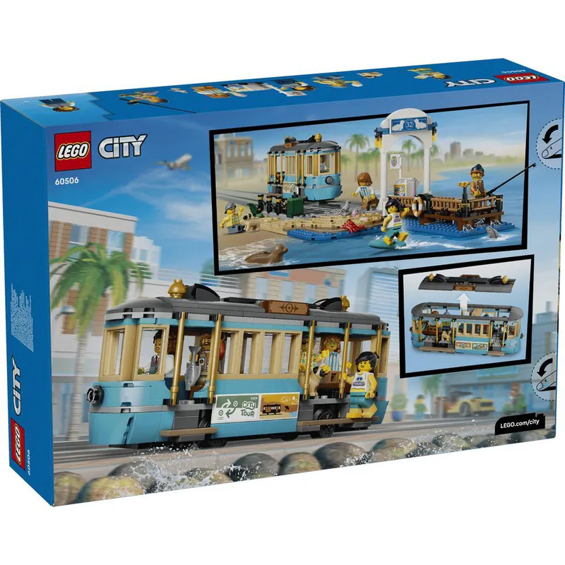 Lego 樂高  CITY城市 60506 經典海灘路面電車