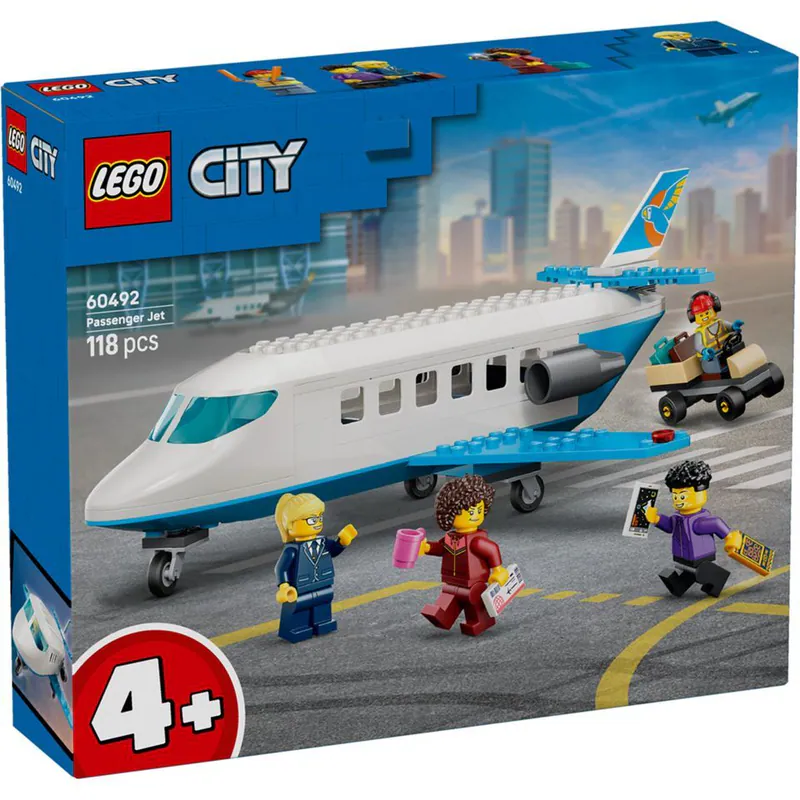 Lego 樂高  CITY城市 60492 噴射客機