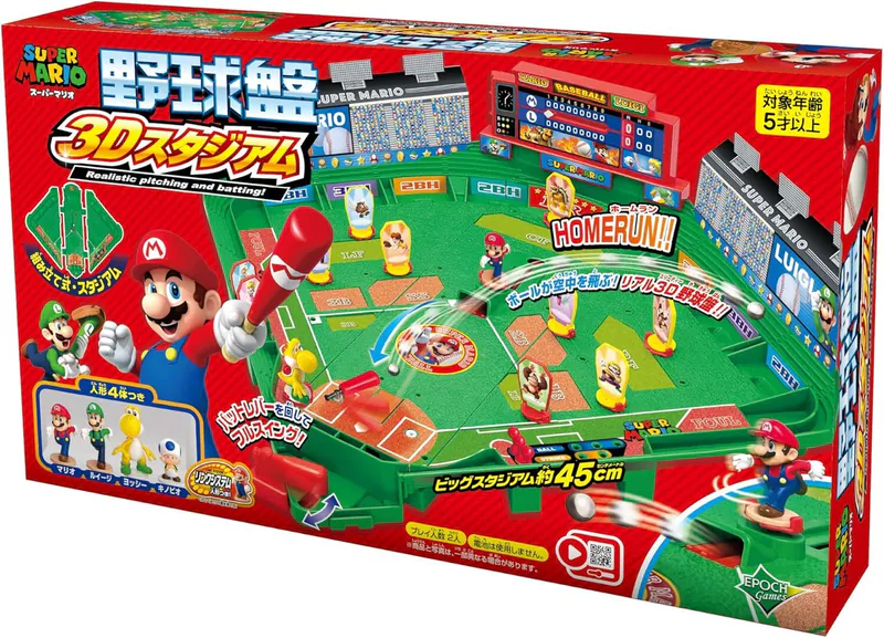 Epoch 超級瑪利歐 3D棒球遊戲盤