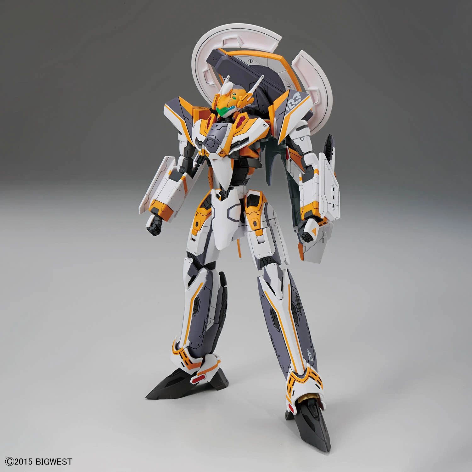 HG 1/100 超時空要塞 VF-31E 英雄式 (查克 馬斯坦古座機) 豪華套組