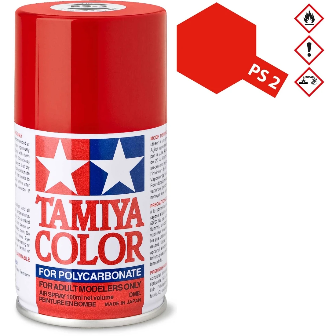 TAMIYA 田宮 PS-2 紅色 噴漆
