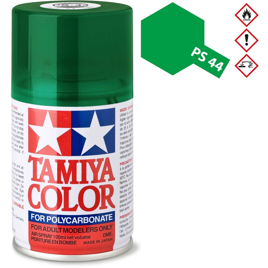 TAMIYA 田宮 PS-44 半透明綠色 噴漆