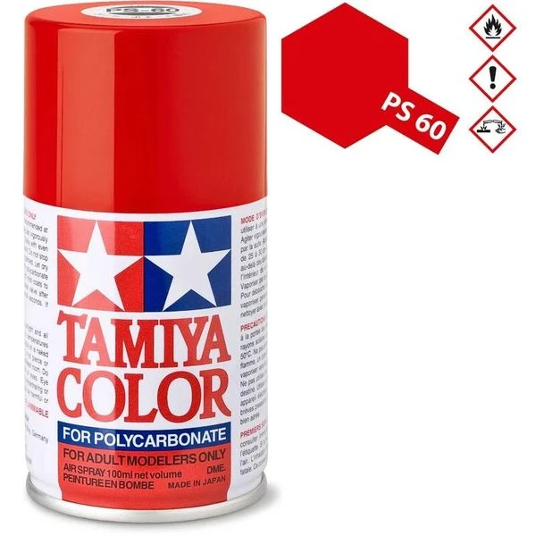 TAMIYA 田宮 PS-60 法拉利紅色 噴漆