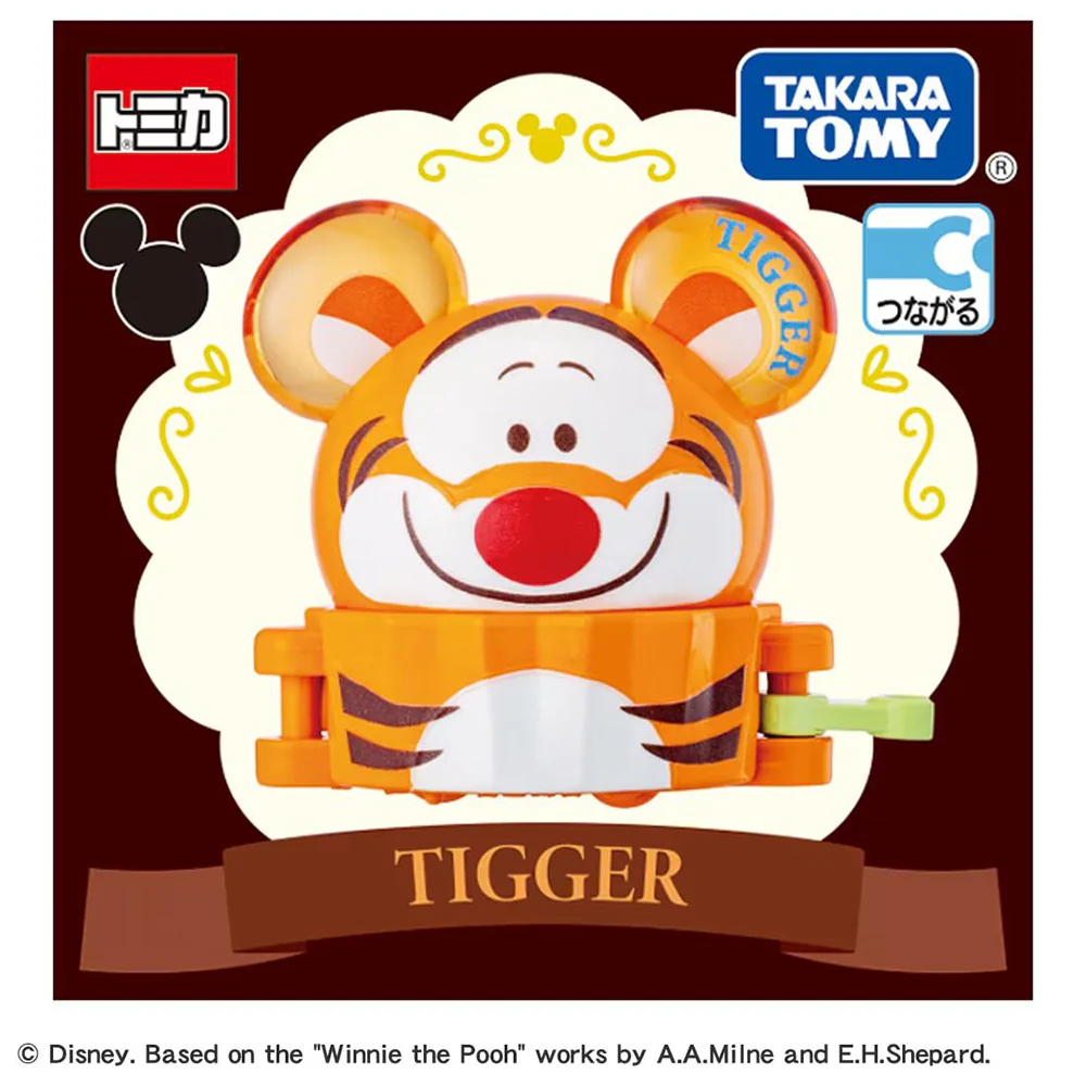 Tomica 迪士尼 遊園列車 杯子蛋糕 跳跳虎