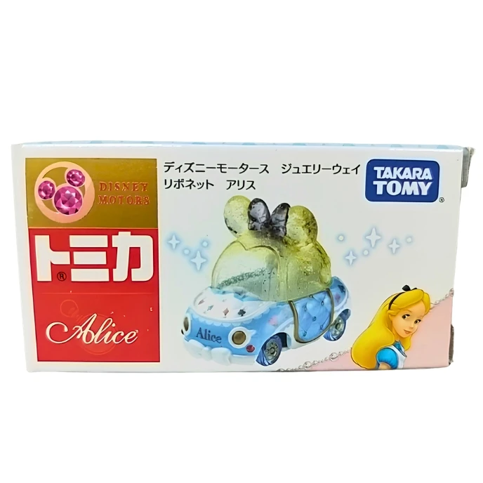 Tomica 迪士尼 JW粉鑽蝴蝶結小車 愛麗絲