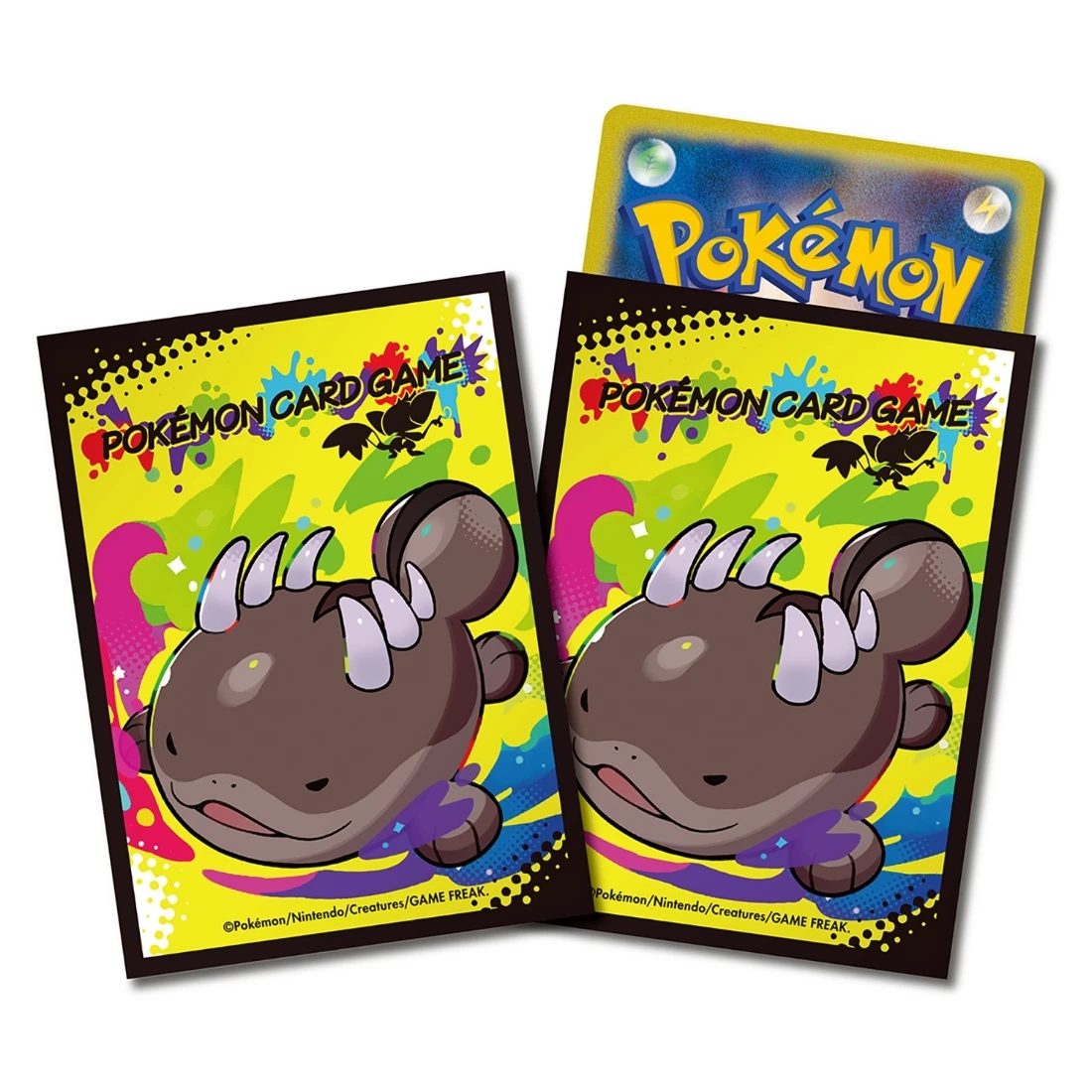 日版 寶可夢中心限定 PTCG 集換式卡牌 卡套 毒刺土王