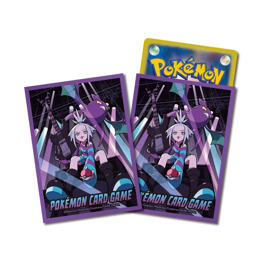 日版 寶可夢中心限定 PTCG 集換式卡牌 卡套 霍米古&叉字蝠