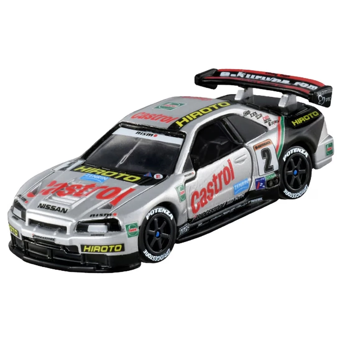 Tomica 賽車 PRM 日產GTR R34 Castrol Hiroto