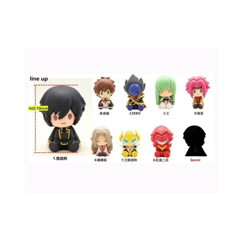10月預購 盒玩 POTEPOTTE Code Geass 反叛的魯路修 一中盒8入 0930