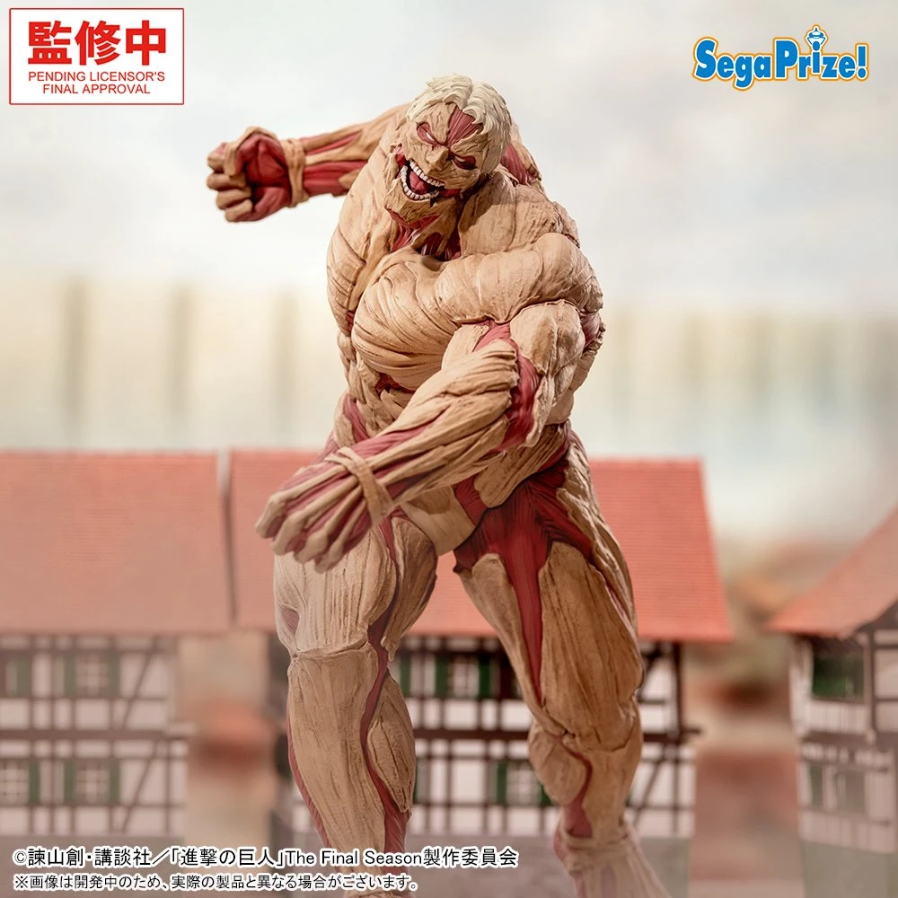 12月預購 SEGA 景品 進擊的巨人 GigantiX 萊納 鎧之巨人 0930