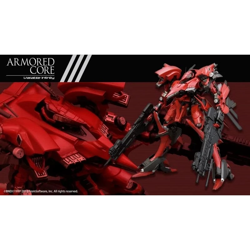 壽屋 1/72 機戰傭兵 雷納德 03-AALIYAH Krasnaya 完整版