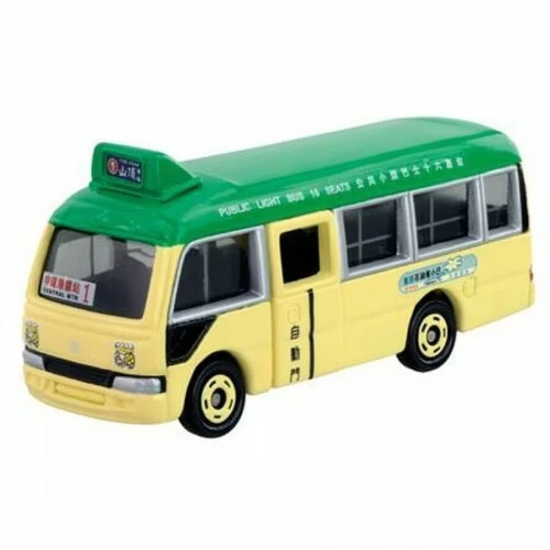 Tomica 香港巴士 Toyota Coaster Minibus 綠色 亞洲限定