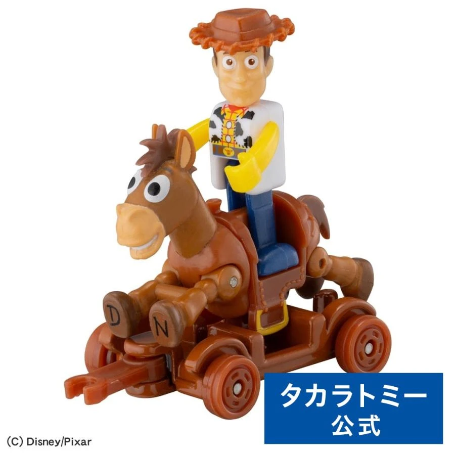 Tomica DT SP 騎乘系列 玩具總動員5 胡迪紅心