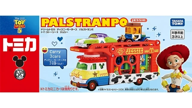 Tomica DT 玩具總動員5 迪士尼小汽車運輸車 翠絲