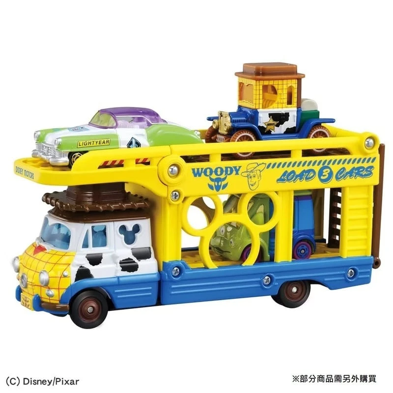 Tomica DT 玩具總動員5 迪士尼小汽車運輸車 胡迪