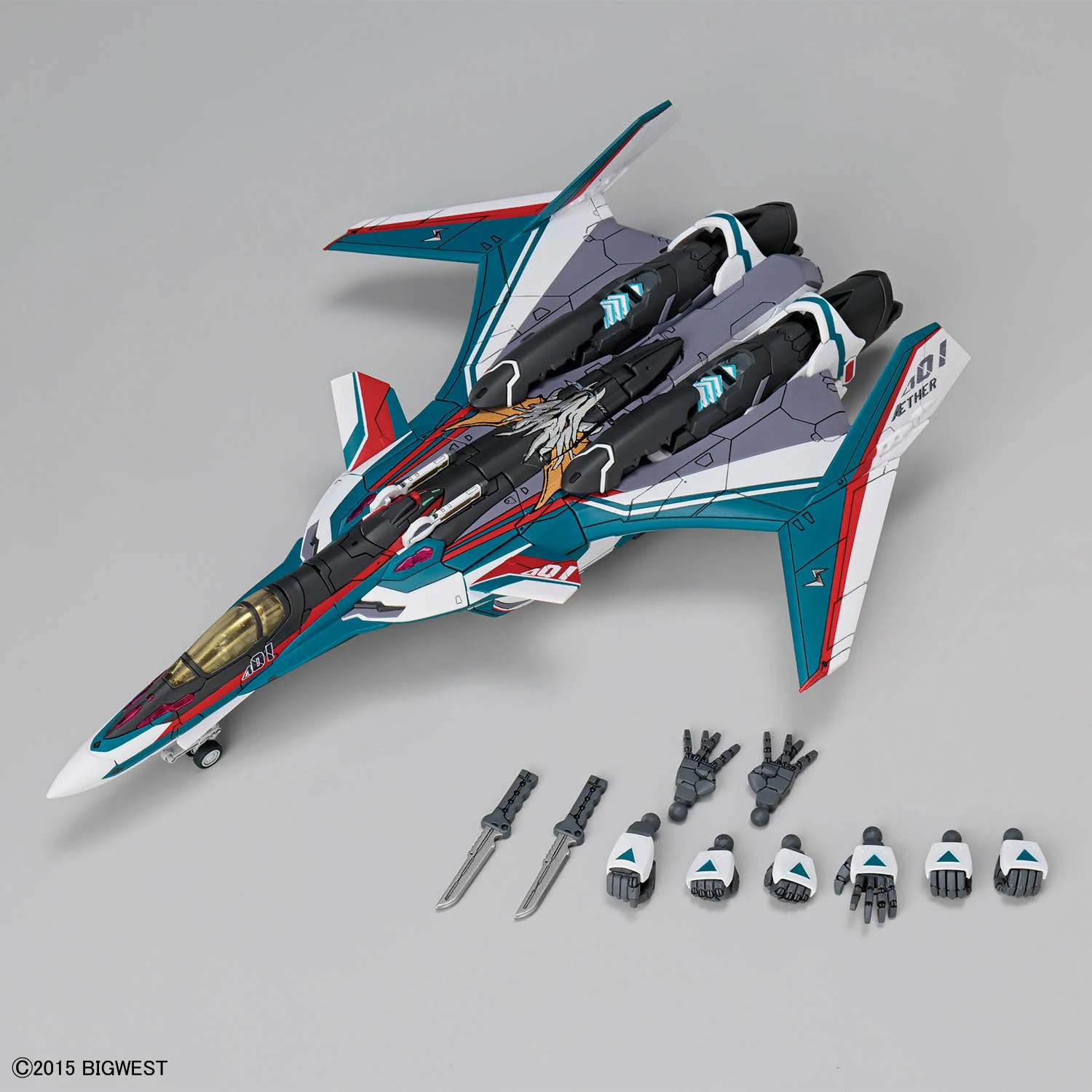 HG 1/100 超時空要塞 VF-31S 齊格菲 阿拉德 梅塔斯機