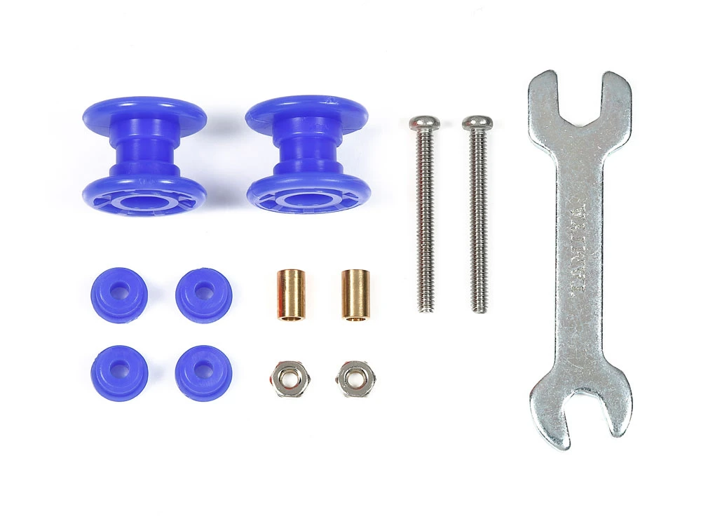 TAMIYA 95664 四驅車專用 藍色輕量化導輪 13MM