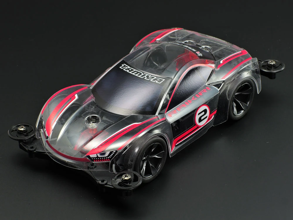 TAMIYA 95615 四驅車專用 RAIKIRI雷切 透明軟殼套裝
