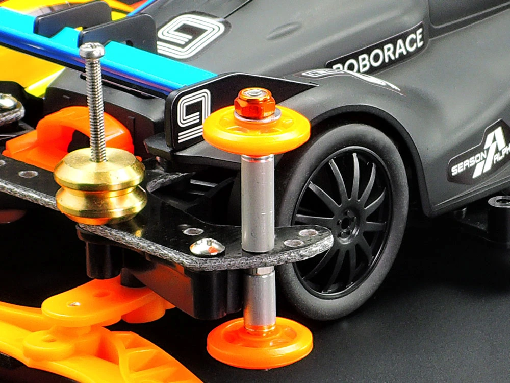 TAMIYA 95556 四驅車專用 橘色防鬆螺帽 5入