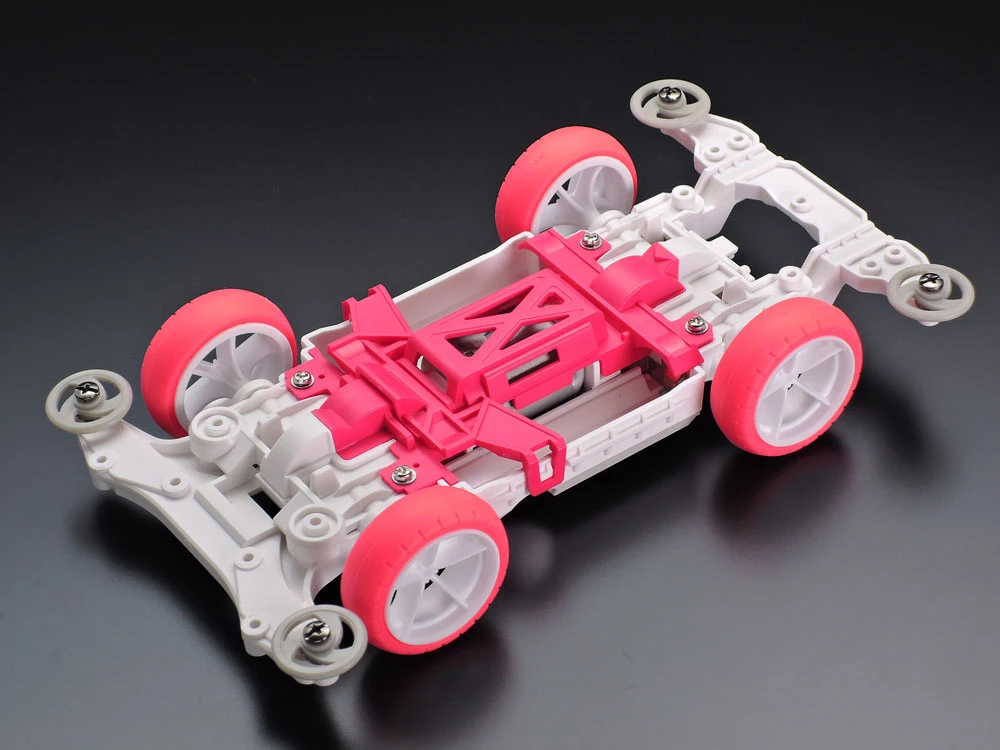 TAMIYA 95484 四驅車專用 粉紅色齒輪箱強化外蓋 MS 底盤