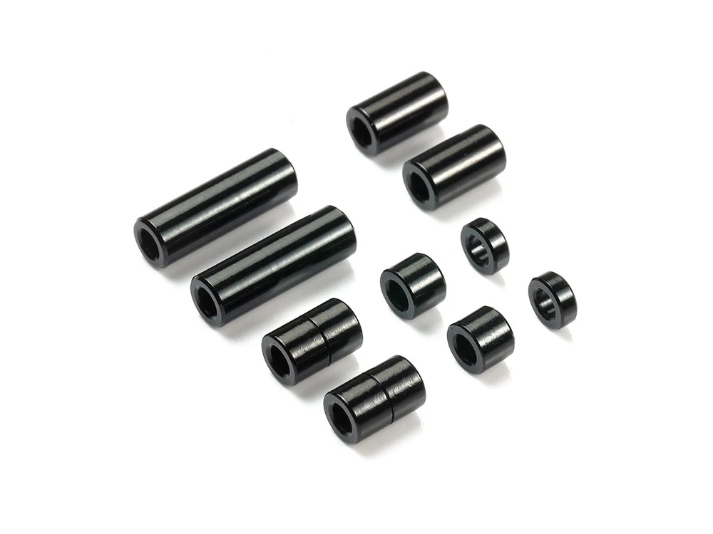 TAMIYA 95481 四驅車專用 黑色鋁合金 墊片套裝 12/6.7/6/3/1.5mm各2入