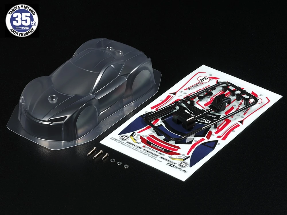 TAMIYA 95102 四驅車專用 Raikiri 房車透明軟殼組