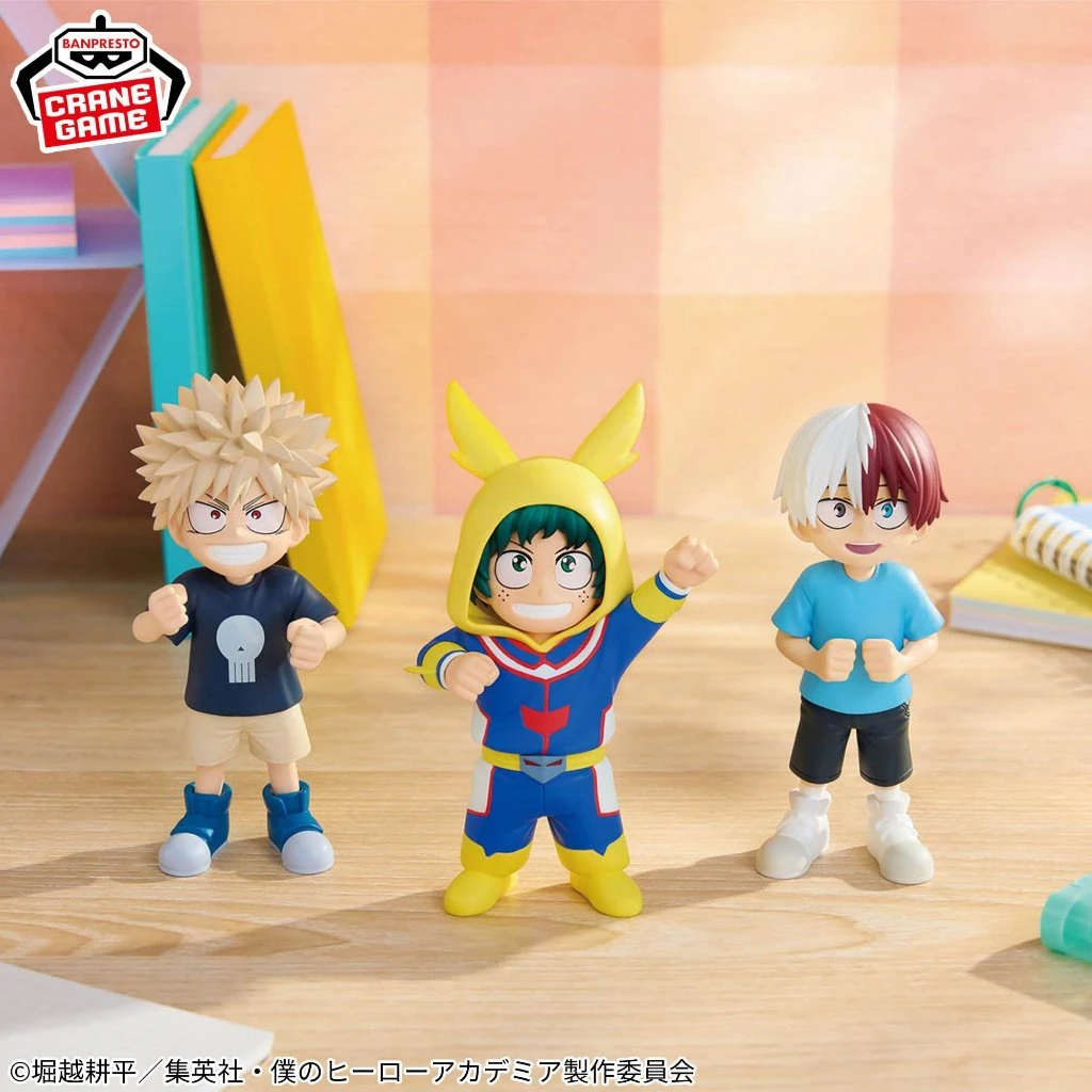 Banpresto 景品 我的英雄學院 我的小小應援團 綠谷出久 爆豪勝己 轟焦凍 三款一套