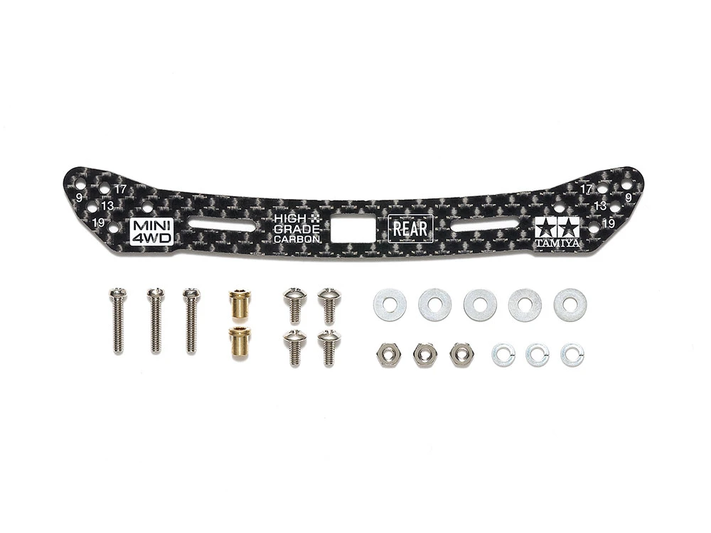 TAMIYA 15549 四驅車專用 碳纖維彈簧後翼 2mm