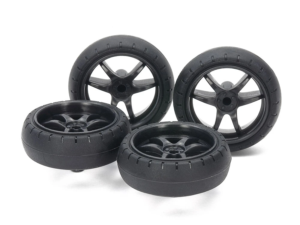 TAMIYA 15546 四驅車專用 碳纖大徑低摩擦拱形胎 31mm