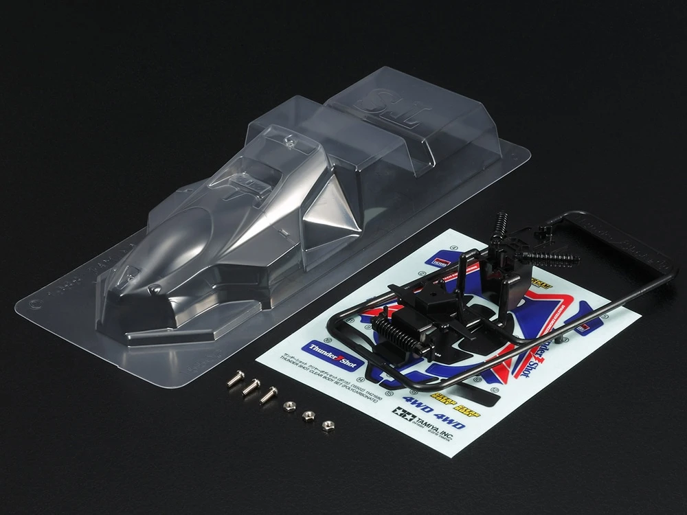 TAMIYA 15502 四驅車專用 初雷 透明軟殼
