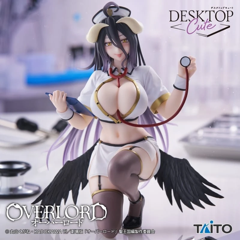 TAITO 景品 Overlord Desktop Cute 雅兒貝德 護士服