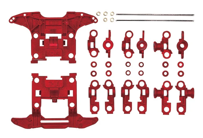 TAMIYA 15411 四驅車專用 強化底盤套件組 紅色