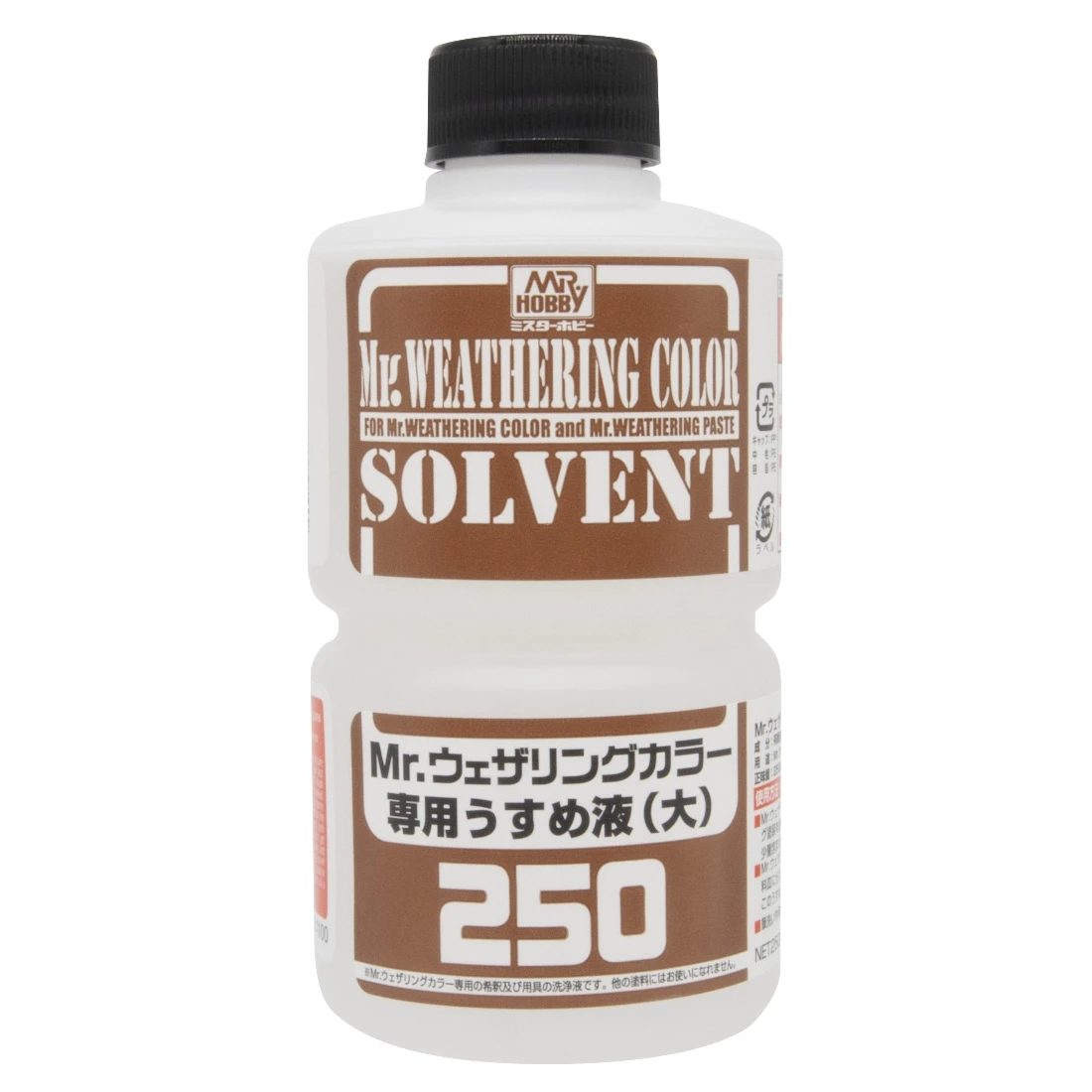 GUNZE 郡氏 GSI Mr Hobby 擬真舊化漆 WCT102 專用溶劑 250ml (交貨期3~5天)