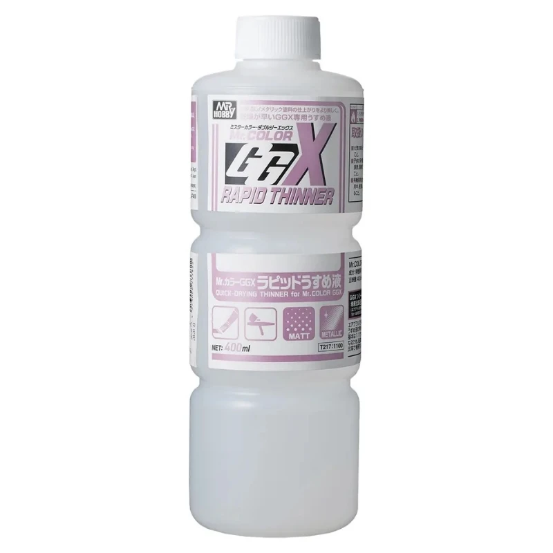 GUNZE 郡氏 GSI T217 硝基漆溶劑 GGX 速乾溶劑 特大 400ml