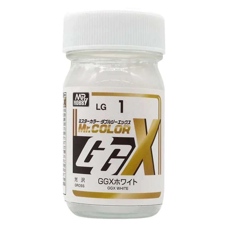 GUNZE 郡氏 GSI LG1 GGX 亮光 白色 硝基漆 60ml