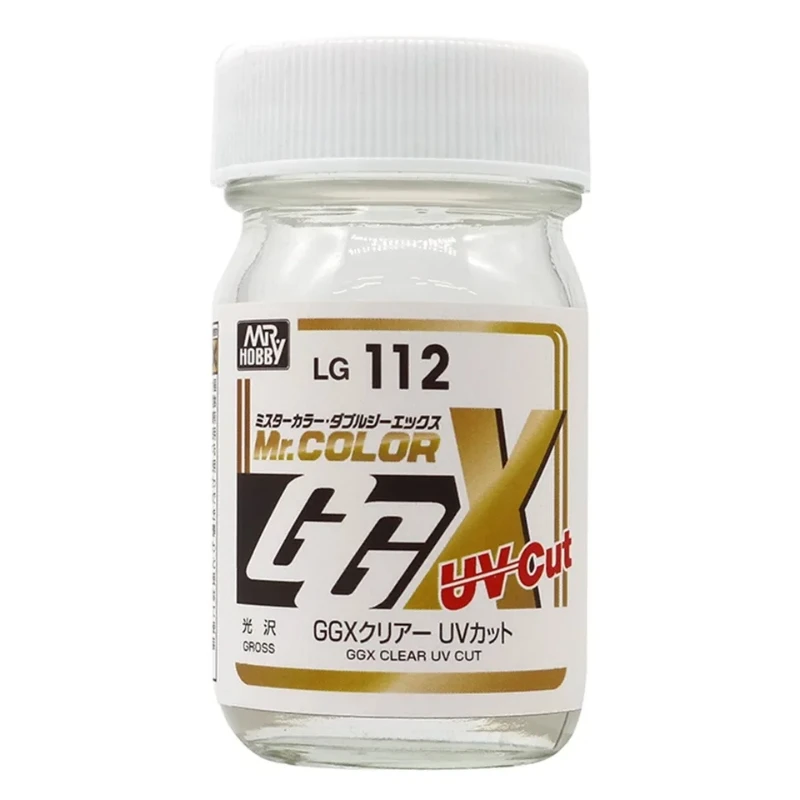 GUNZE 郡氏 GSI LG112 GGX 亮光 透明 抗UV 硝基漆 60ml