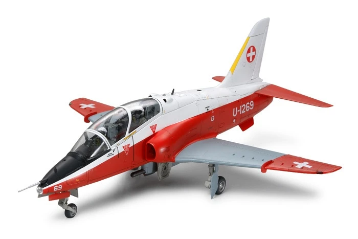 (廠商出清)TAMIYA 89784 1/48 Hawk Mk.66 瑞士空軍(含蝕刻片&金屬飛行員)