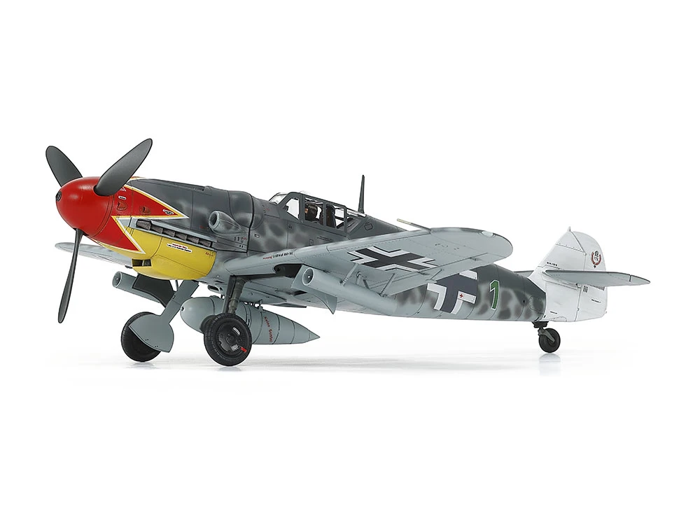 TAMIYA 61128 1/48 梅塞施密特 Bf109 G-6 後期生產型