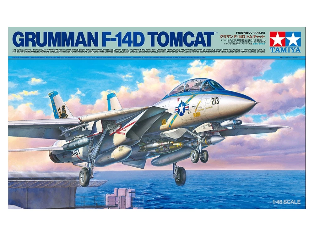 TAMIYA 61118 1/48 Grumman F-14D Tomcat