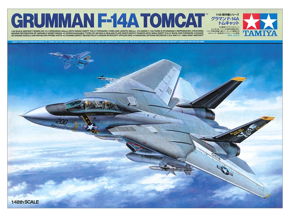 TAMIYA 61114 1/48 Grumman F-14A Tomcat