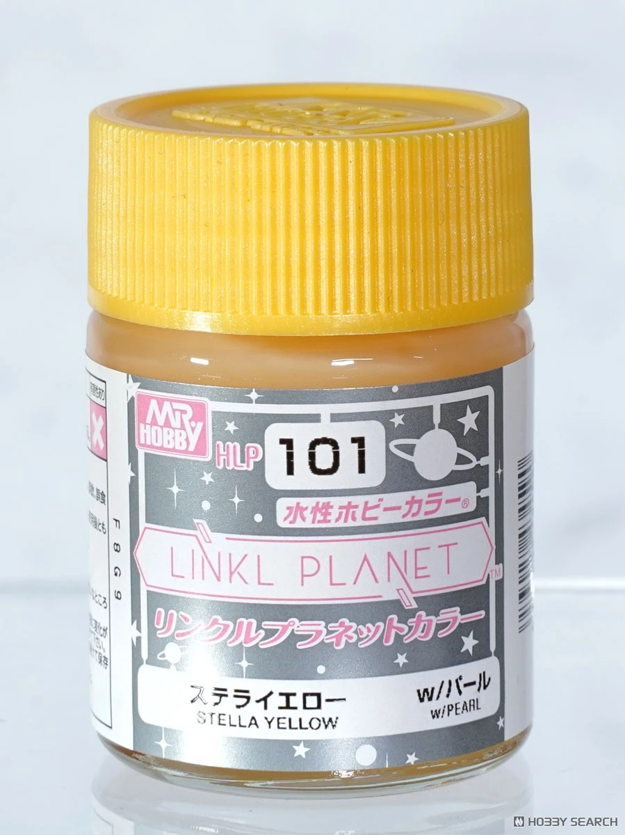 GUNZE 郡氏 GSI 新水性漆 LINKL PLANET 星光黃色 HLP101 18ml