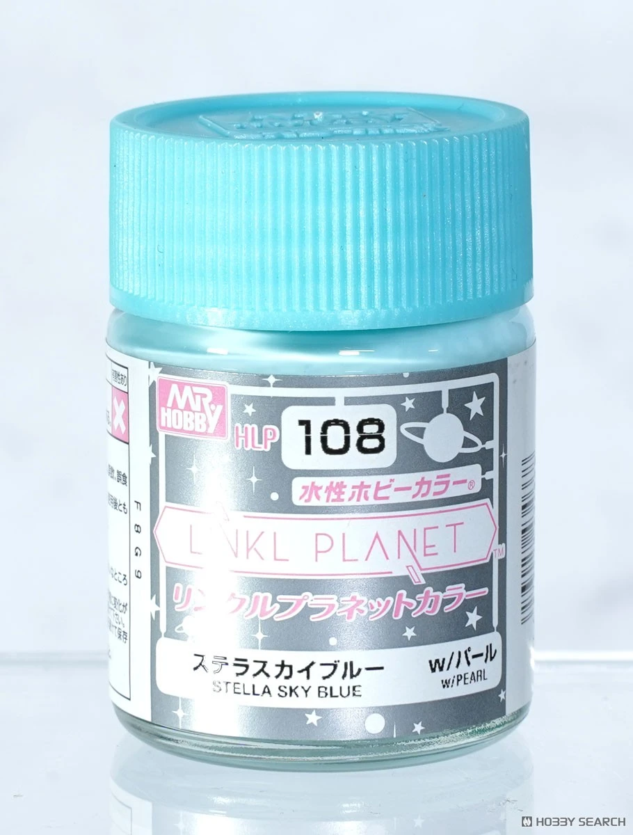 GUNZE 郡氏 GSI 新水性漆 LINKL PLANET 星光天藍色 HLP108 18ml