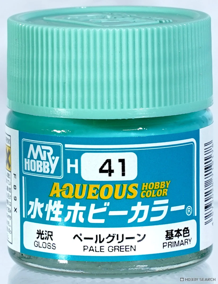GUNZE 郡氏 GSI 新水性漆 淡綠色 H41 10ML