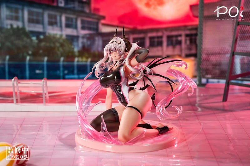 6月預購 Poi²HUB 1/6 利維亞 魅魔學園游泳部 水花底座 豪華版 1025